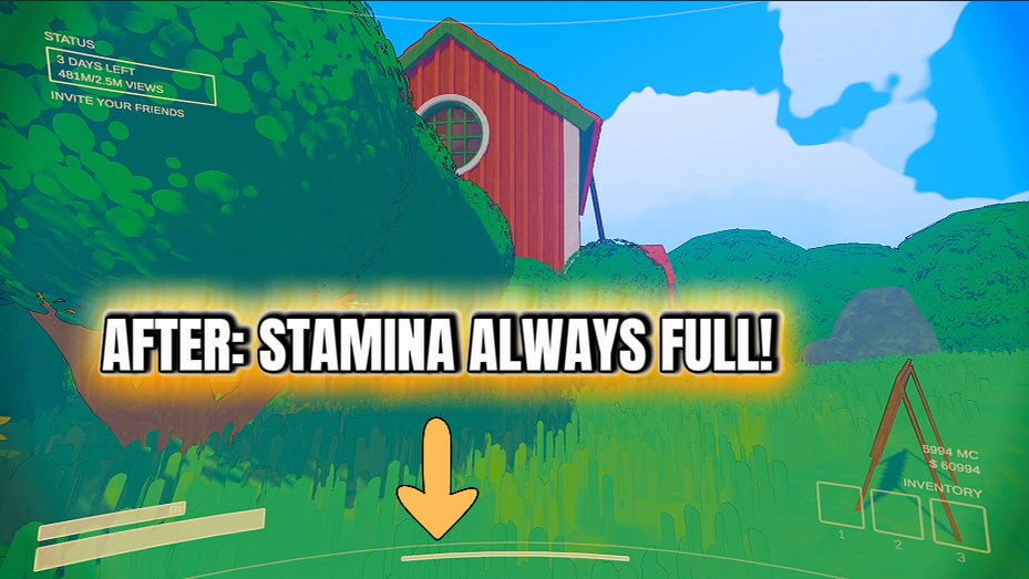 Content Warning — Infinite Stamina (screenshot 2)